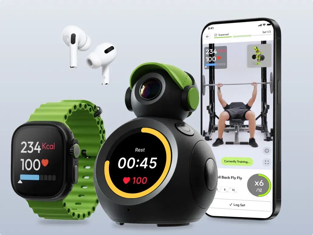 BodyPark ATOM智能健身摄像头