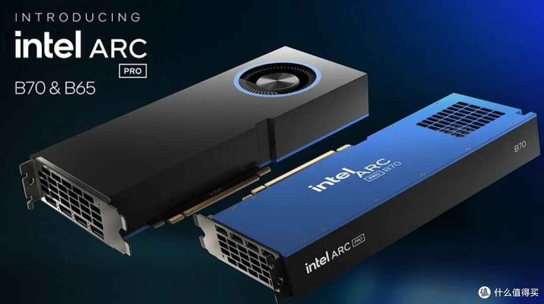 英特尔ARC PRO系列显卡宣传图