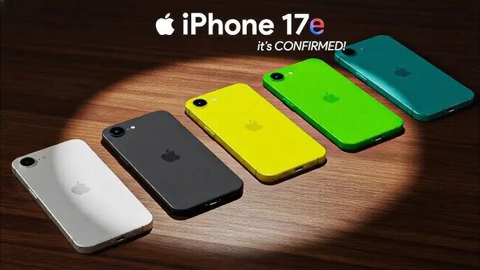 五色iPhone 17e渲染图