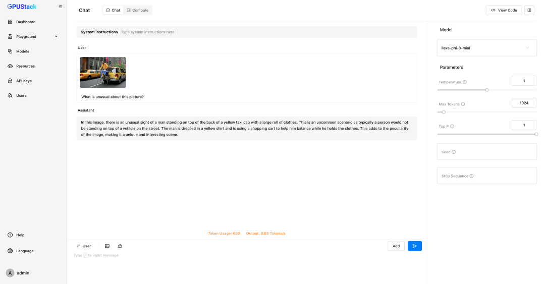 GPUStack 多模态模型图像识别示例