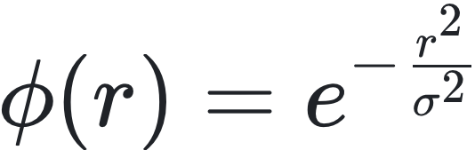 高斯型作用函数