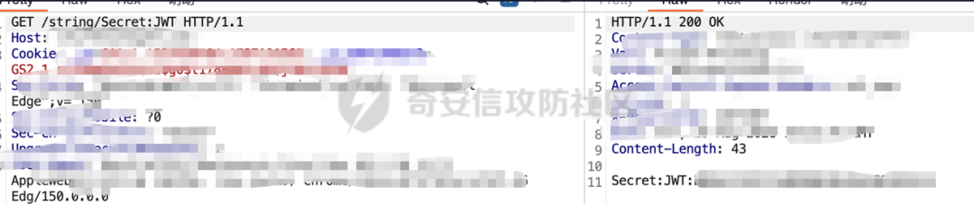 string/Secret:JWT接口读取JWT密钥