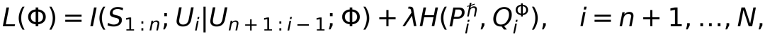 预训练建议损失函数L(Φ)