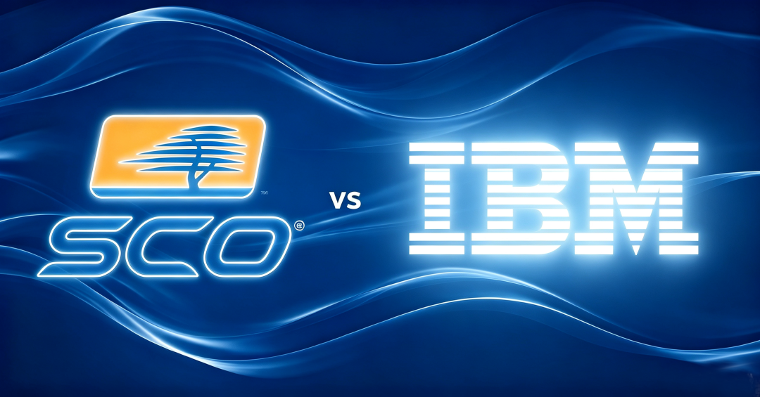 SCO vs IBM UNIX 归属案标志对比