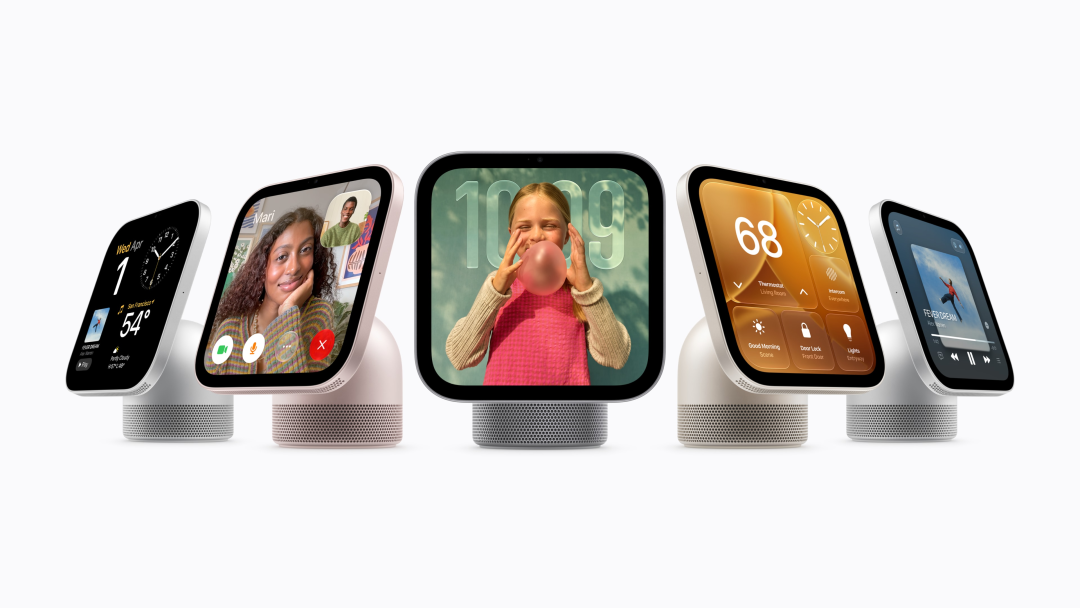 Apple HomeView 五台设备展示图