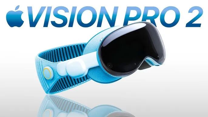 Apple Vision Pro 2 产品宣传图