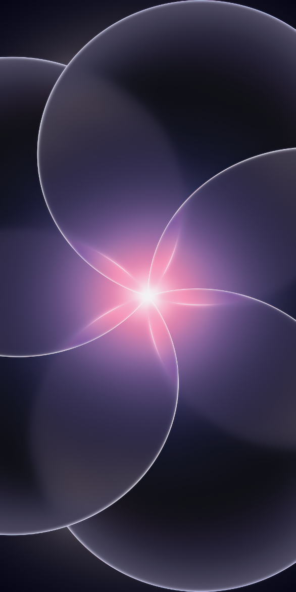 iPhone 17e内置抽象壁纸之二