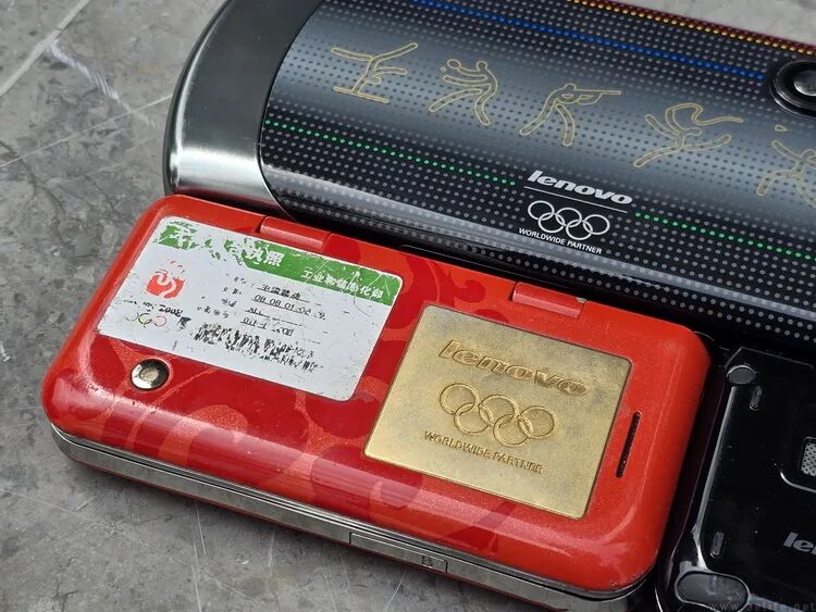 曾参加过北京奥运会火炬传递报道的联想掌上电脑