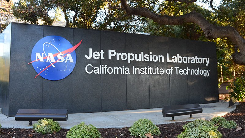 NASA JPL 实验室标识牌