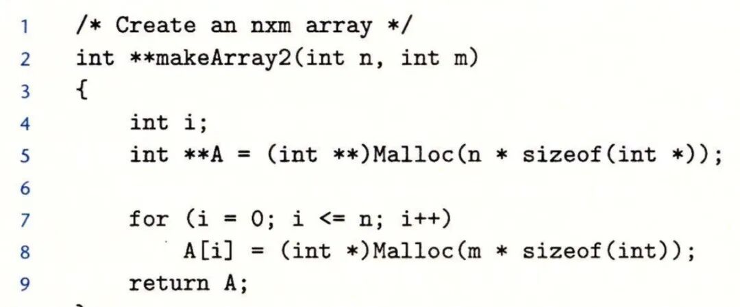 makeArray2函数，循环条件错位导致越界