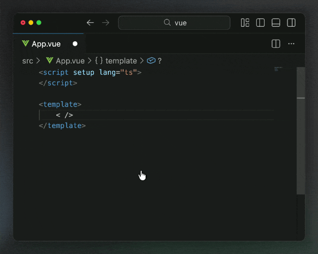 组件自动导入建议演示