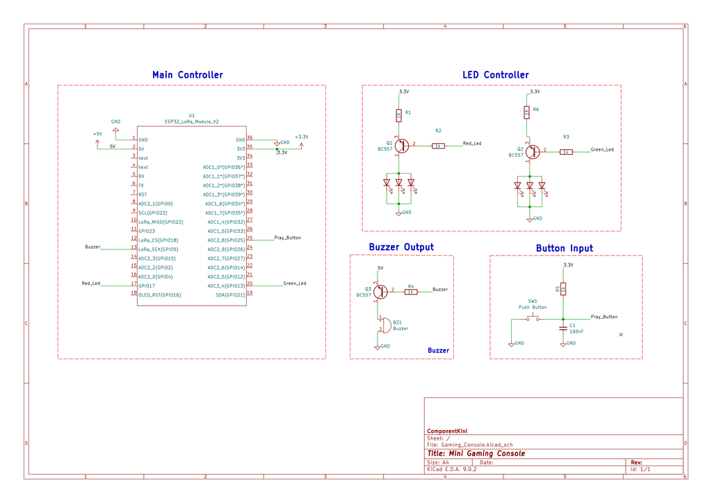 Mini Gaming Console电路原理图