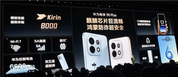 华为畅享90 Plus产品特性展示