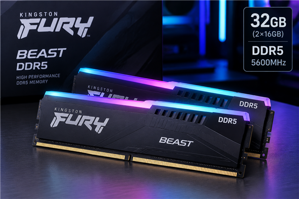 金士顿FURY Beast DDR5内存套条