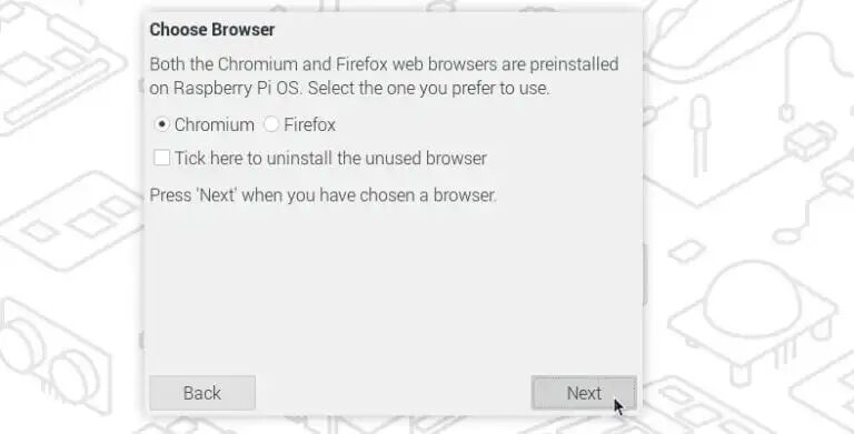 选择默认浏览器界面