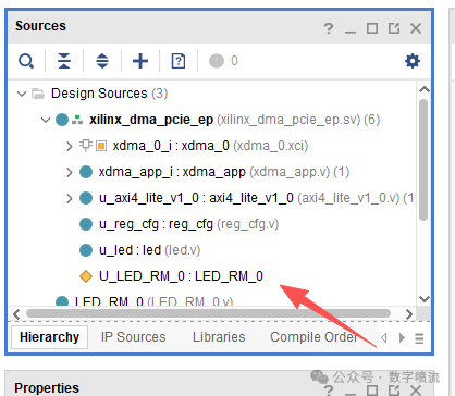 分区定义创建成功后模块图标变化