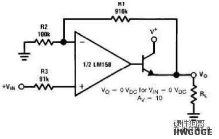 反相功率放大器电路图