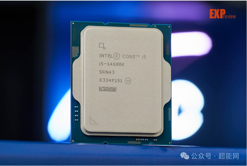 Intel酷睿i5-14600K处理器特写