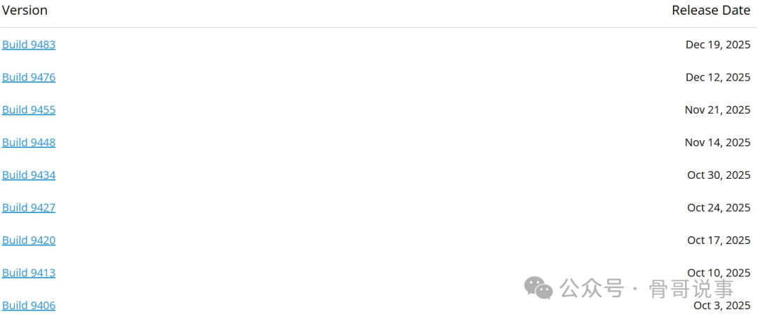 SmarterMail版本发布记录