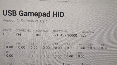 USB HID数据实时监测界面动图