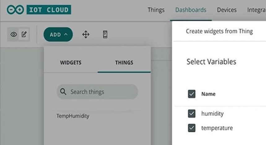 物联网云平台添加数据变量
