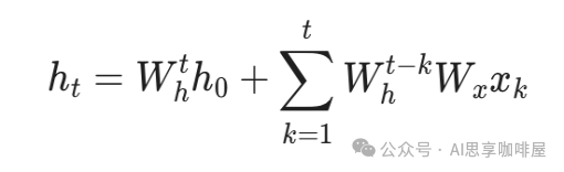 线性RNN通项公式