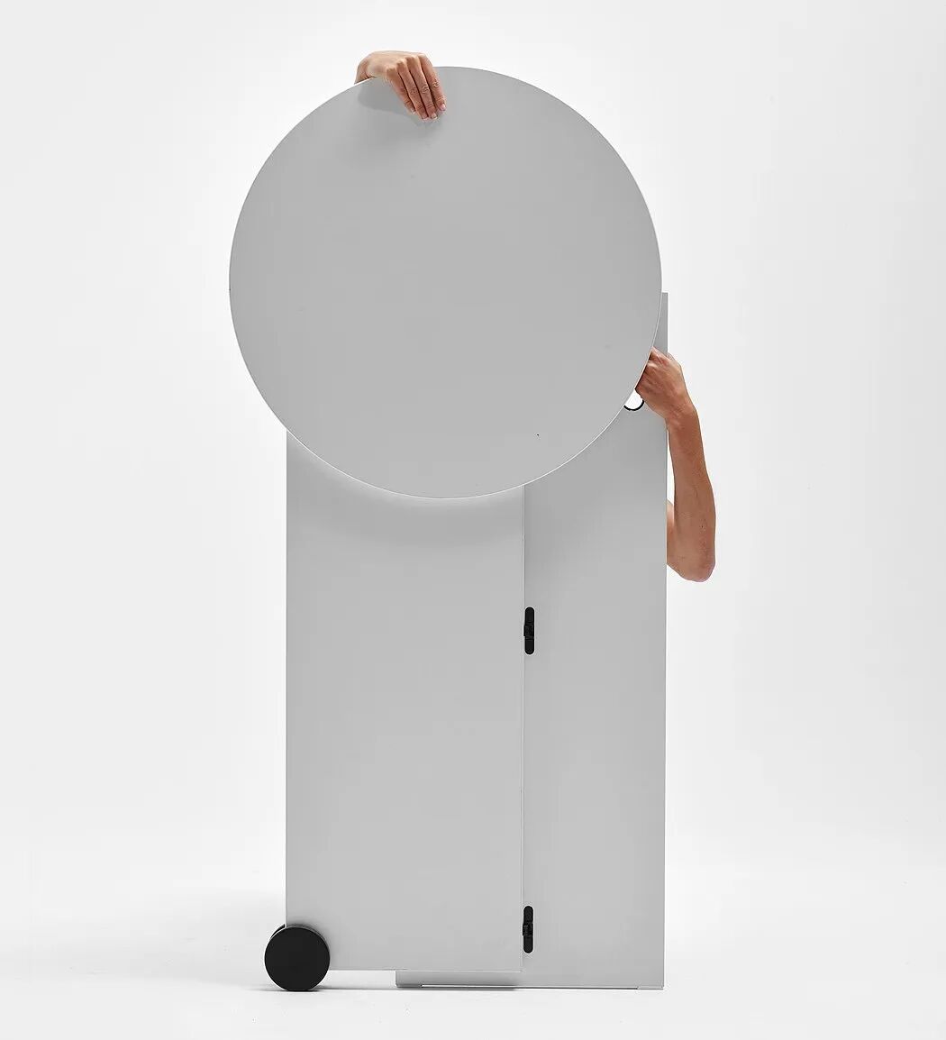 TEMP便携站立式办公桌组装过程