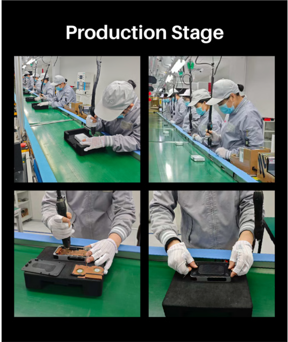Tiiny AI产品生产线实拍图
