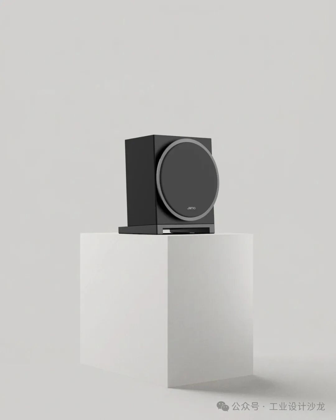 JAMO品牌黑色方形音箱