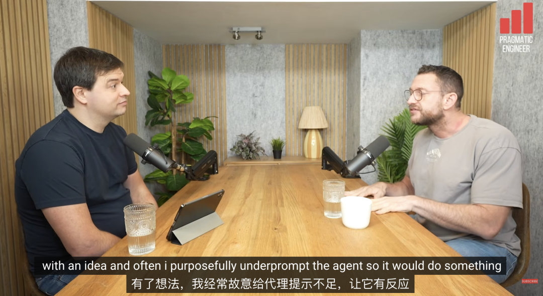 Peter解释自己如何与Agent协作，而非瀑布式规划