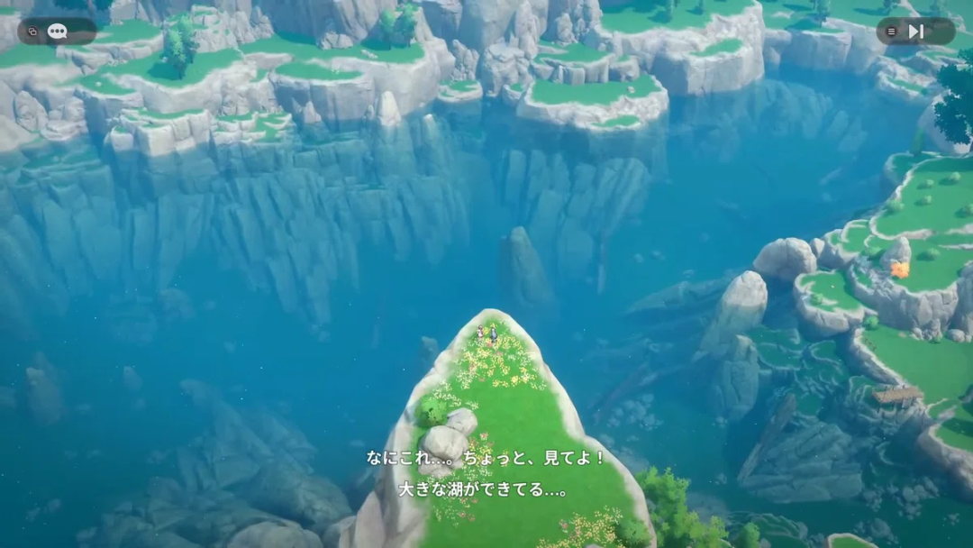 游戏内湖泊俯瞰截图