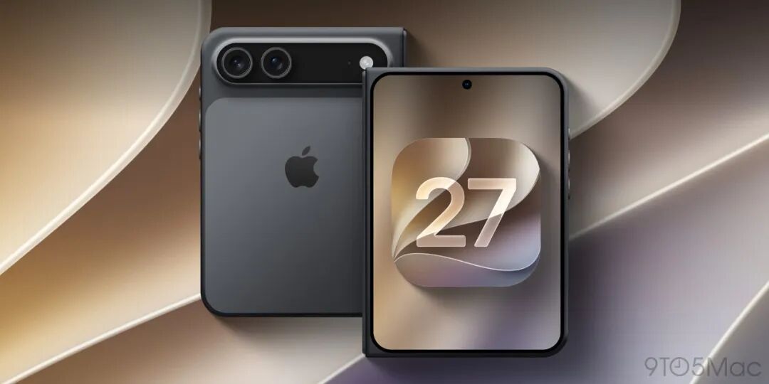 iPhone Ultra 折叠屏概念设计渲染图