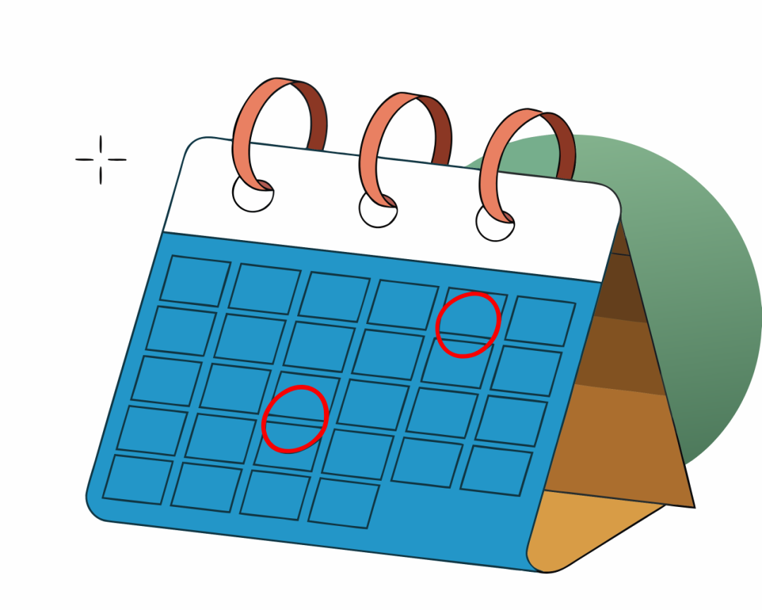 日历与时间压力示意图