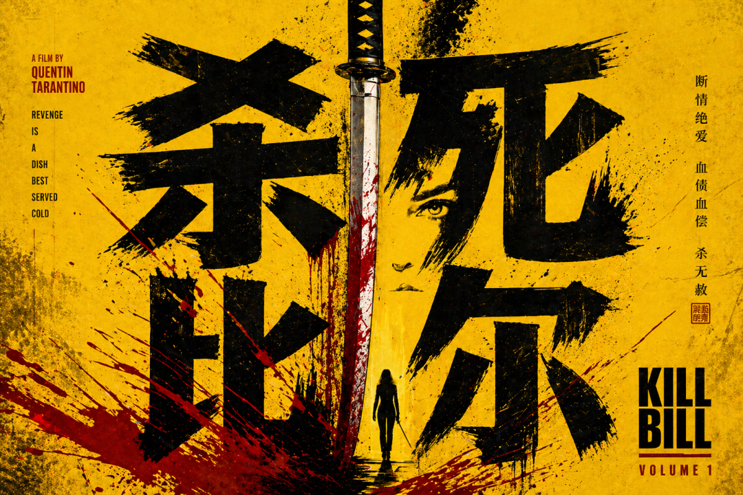 KILL BILL 暴力美学海报
