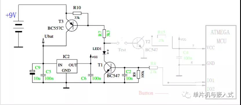电路初始关闭状态