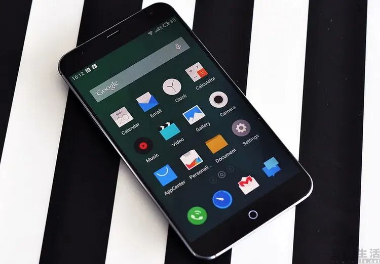 魅族手机早期系统主界面截图