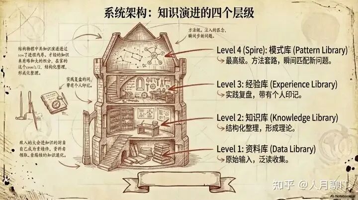 系统架构：知识演进的四个层级