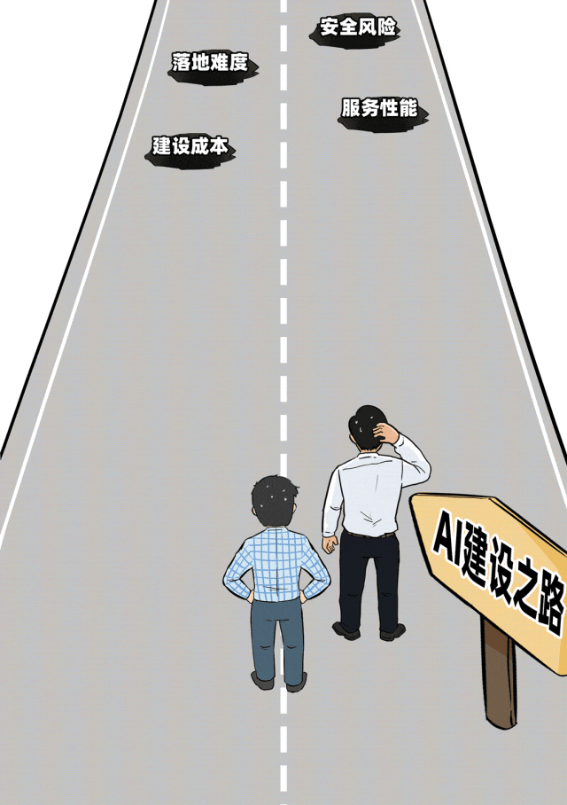 “快上车，我来帮你”的AI建设之路引导漫画