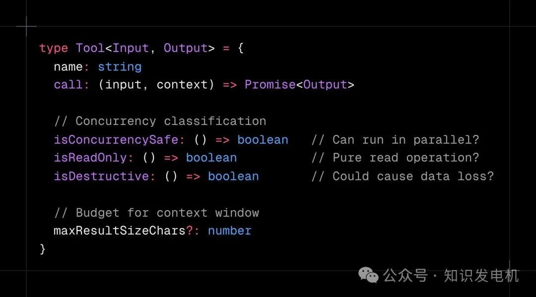 工具并发分类矩阵