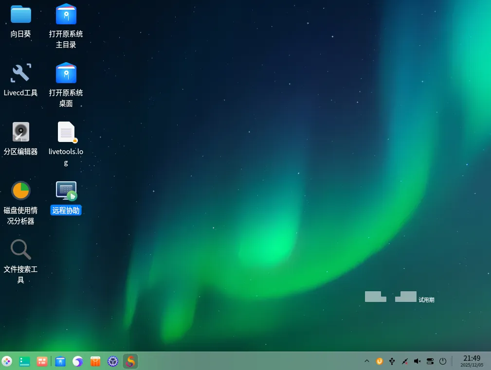 LiveCD Linux PE 图形化桌面