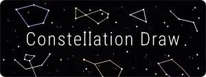 Constellation Draw 星座连线星空标题图