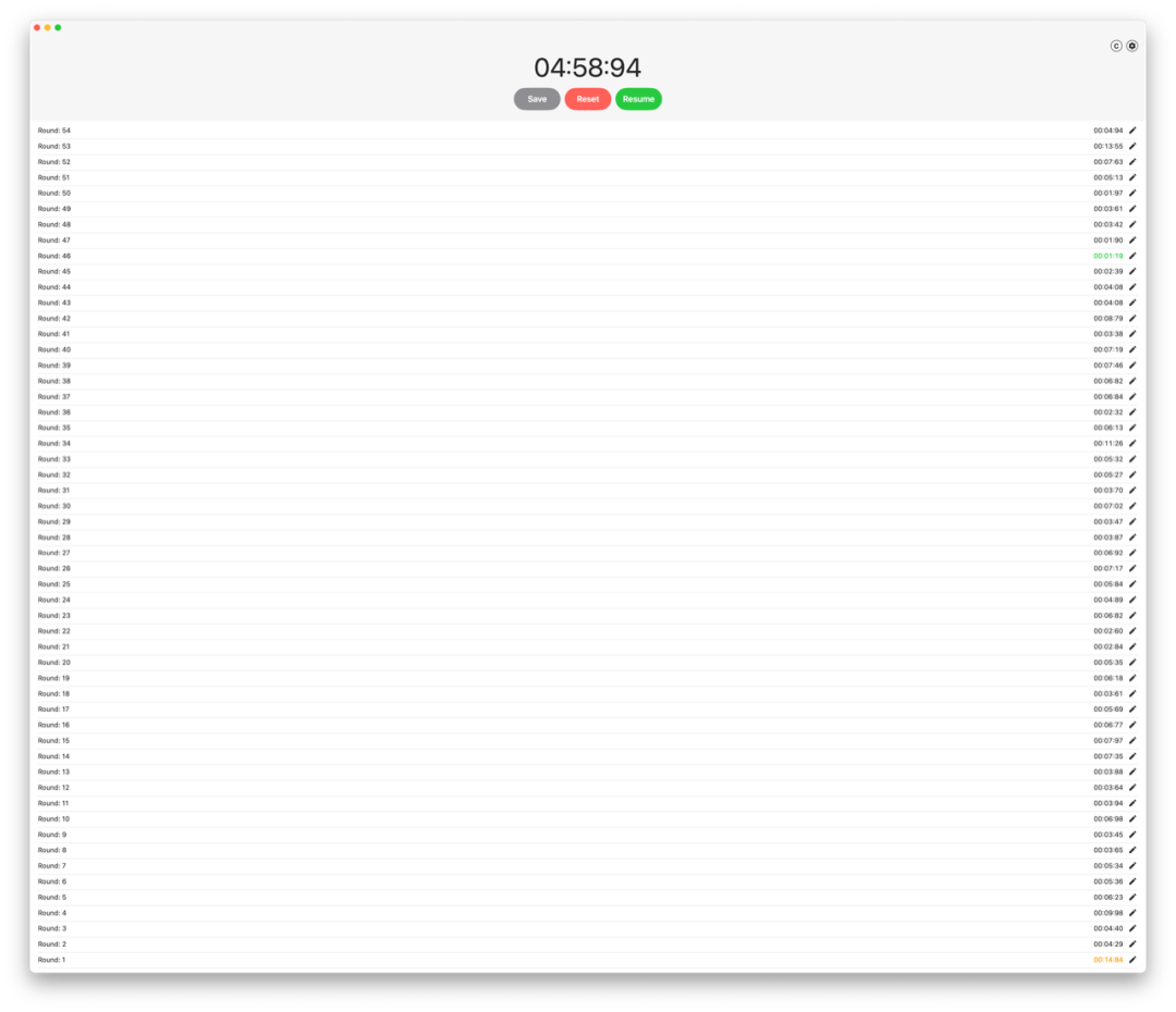 视频剪辑时间记录截图