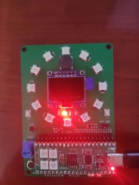 随机 LED 点亮效果