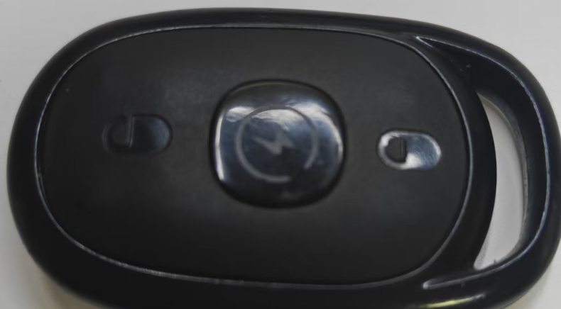 现代汽车遥控钥匙特写