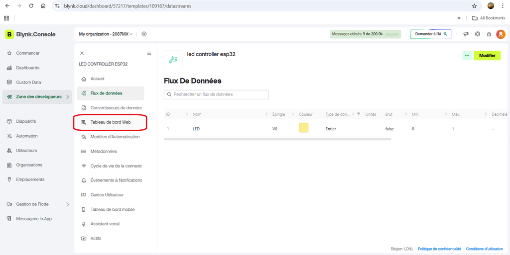 Web Dashboard编辑页面