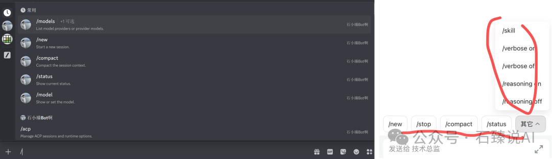 电脑端OpenClaw命令执行界面