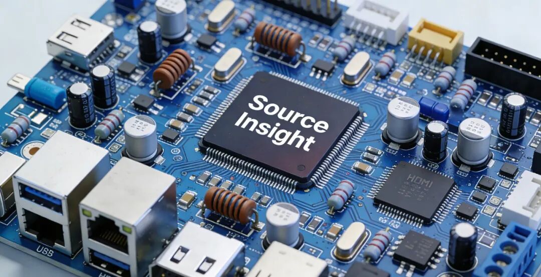 展示电路板及芯片上的Source Insight字样