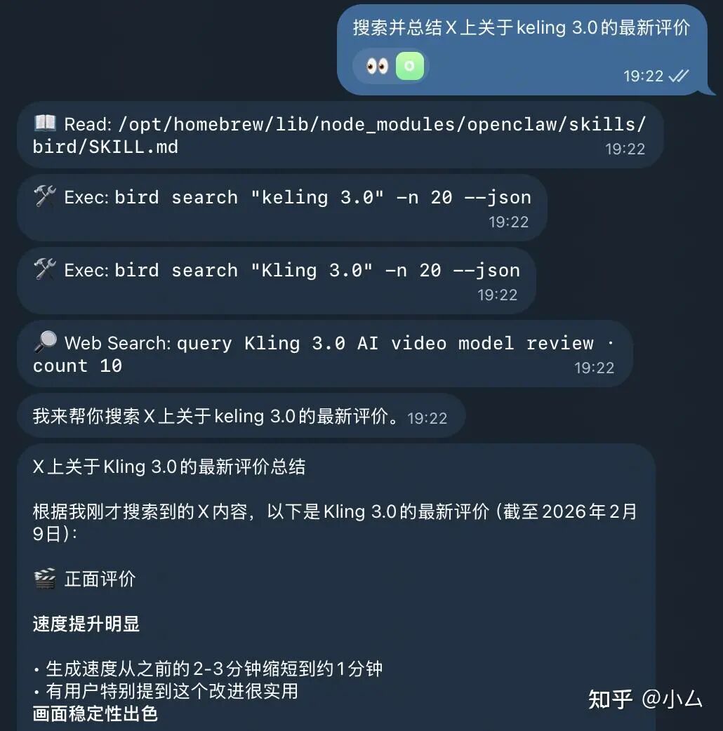 bird skill使用示例
