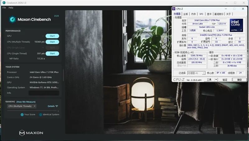 CineBench R2024单核