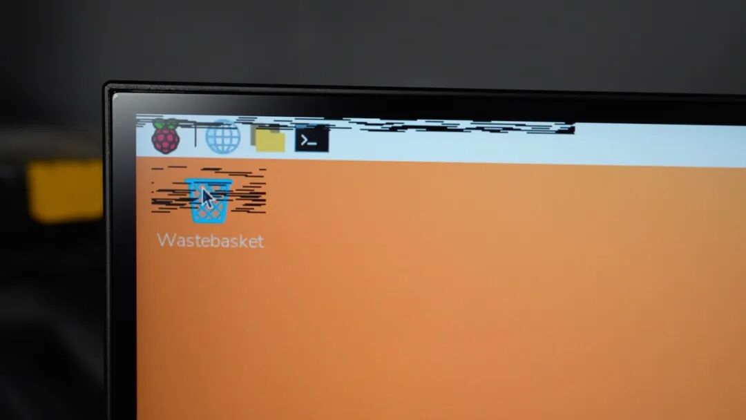 Intel Arc Pi GPU artifacts on desktop